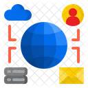 Network Communication Network World Icon