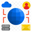 Network Communication Network World Icon