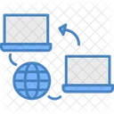 Network Computer Network Laptop Icon