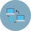 Network Computer Network Laptop Icon