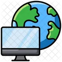 Global Network Internet Connection Network Connection Icon