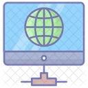 Network Connectivity Global Web Icon