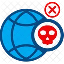 Skull Danger Safety Icon