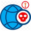 Skull Danger Safety Icon