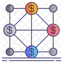 Network Economy Icon