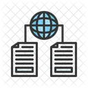 Network Files Database Data Backup Icône