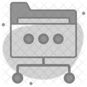 Network Folder Data Icon