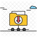 Network Folder Shared Folder Folder Sharing Icon