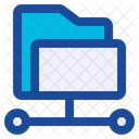 Folder Network Sharing Icon