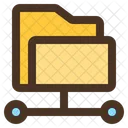 Folder Network Sharing Icon