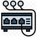 Network Hub Connection Icon