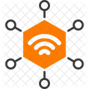 Network Connectivity Nodes Icon