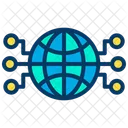 Global Network Global Artificial Network Icon