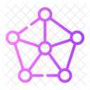 Network Links Nodes Icon