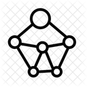 Network Nodes Connection Icon