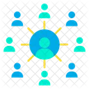 Network User Connection User Insights Icon