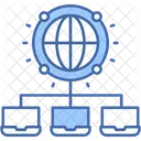 Network Multi Channel Connections Icon
