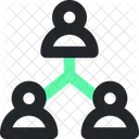 Network Technology Business Icon