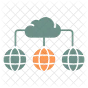 Network Cloud Browser Icon