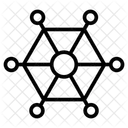 Network Connection Social Icon