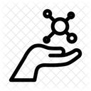 Network Hand Share Icon