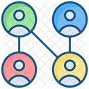 Connection Hierarchy Network Icon