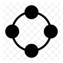 Network Connection Social Icon