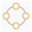 Network Connection Social Icon
