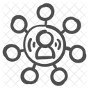 Network Business Team Icon