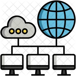 Network Infrastructure  Icon