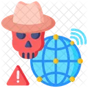 Network Intrusion  Icon