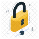Network Lock Padlock Encryption Icon