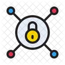 Lock Network Connection Icon