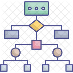 Network Model  Icon