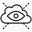 Network Monitoring Online Monitoring Cloud Monitoring Icon