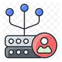 Network nodes  Icon