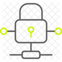 Network Padlock Secure Network Network Security Icon