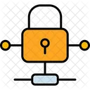 Network padlock  Icon