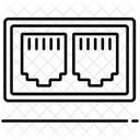 Network Port  Icône