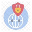 Network Protection Network Security Global Network Protection Icon