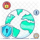 Network Protection Network Security Web Protection Icon
