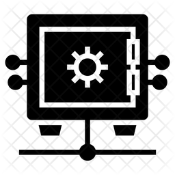 Network Secure Vault Icon
