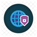 Network Security Data Protection Cloud Security Icon