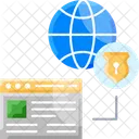 Network Securitym Network Security Internet Security Icon