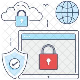 Network Security  Icon