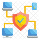 Network Security Network Database Icon