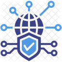 Network Security Internet Defense Icon