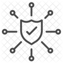 Network Security Security Digital Icon