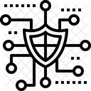 Network Internet Shield Icon