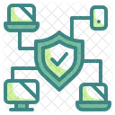 Network Security Network Database Icône